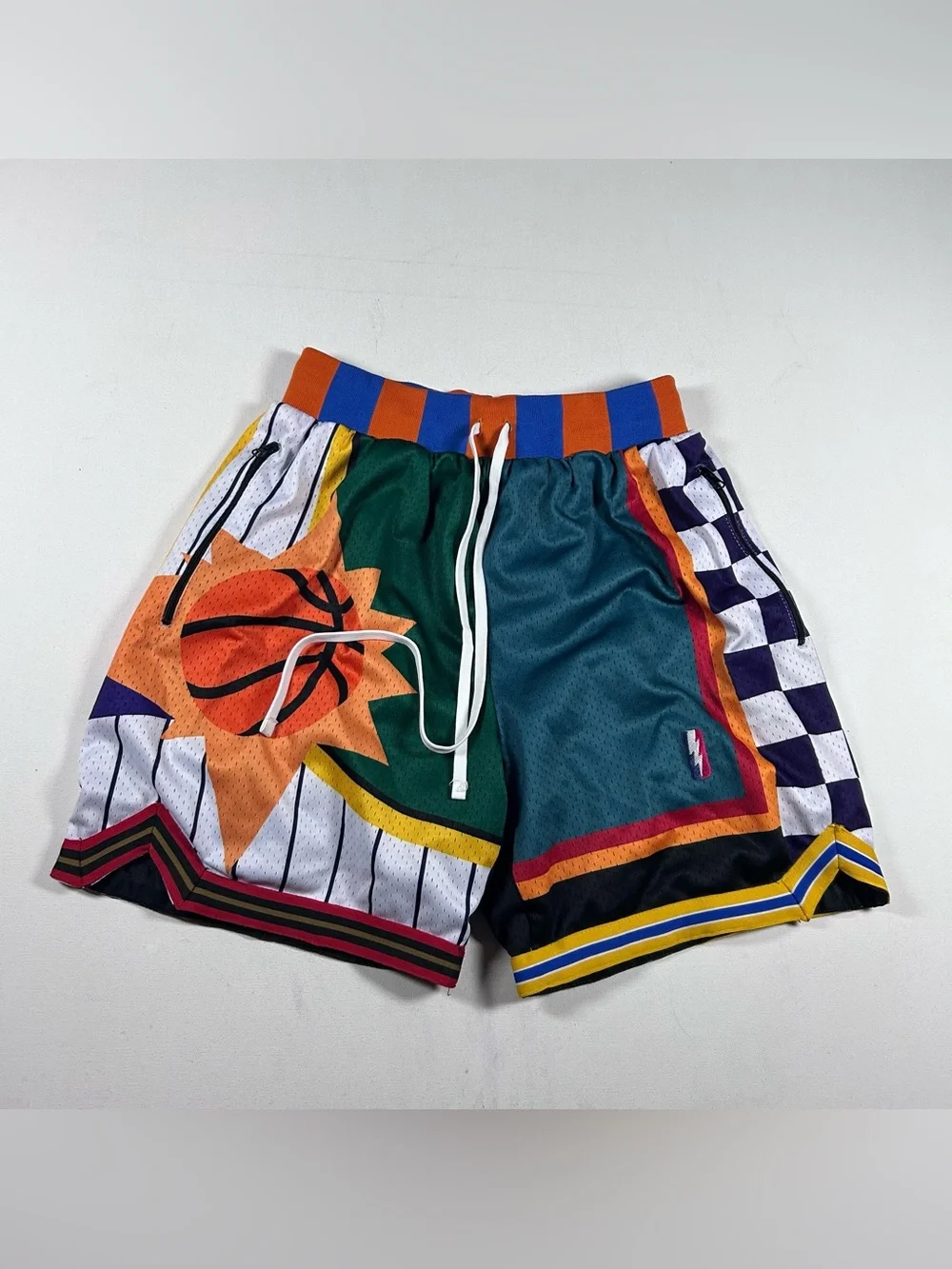 Collect & Select x Who Cares What The? Pt. 2 Swingman Mesh Shorts Mens M Mashup